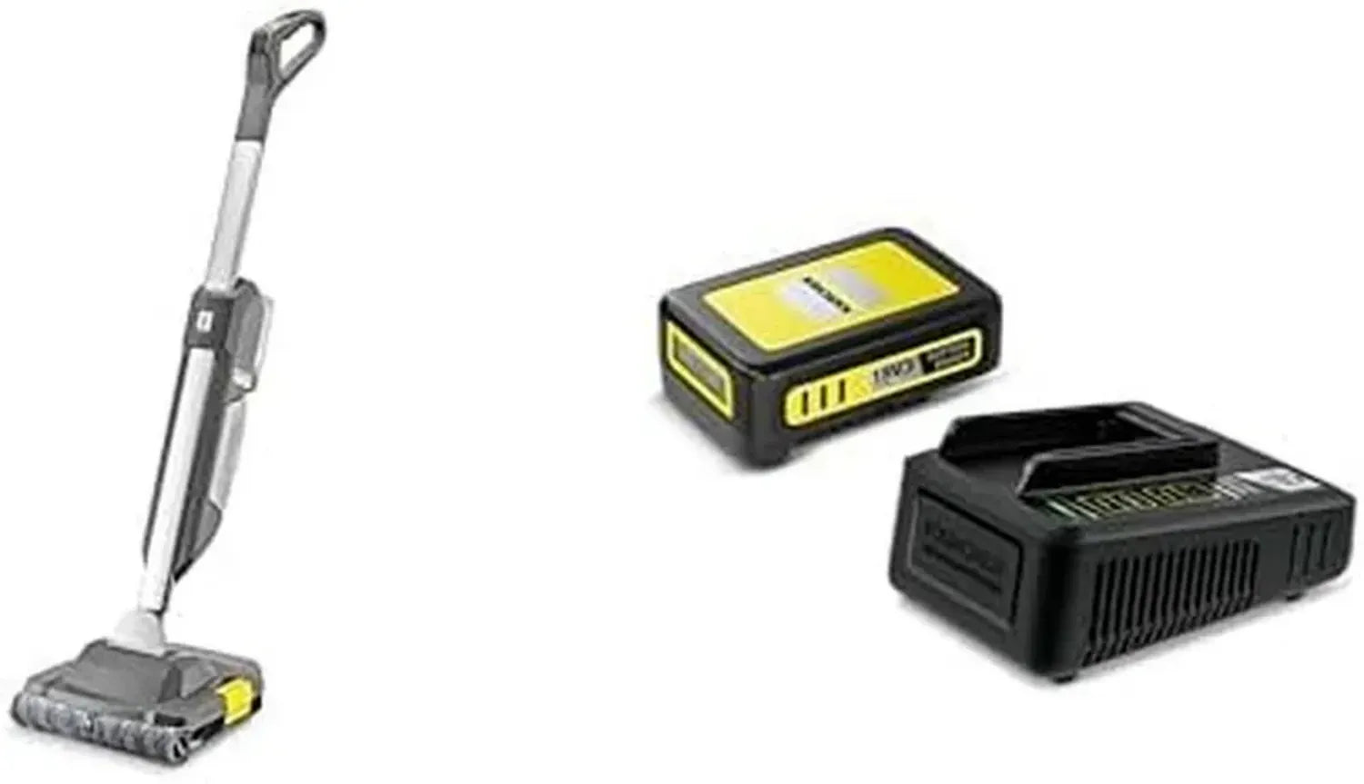 Kärcher BR 30/1 C Bp Kabelloser Bodenreiniger, ideal für alle Böden, inkl. 18V Akku und Schnellladegerät