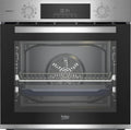 Beko BBIS12301XE Einbau-Backofen, 72L, 9 Funktionen, AeroPerfect, SteamAdd, Edelstahl