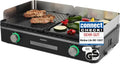 Elektrischer Tischgrill mit Dual-Zonen, 2400W, abnehmbare Platten