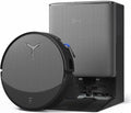 ECOVACS DEEBOT T90 PRO Saugroboter mit Wischfunktion, 30.000 Pa, Schnellladung, OZMO Roller 3.0, TruEdge & automatische Reinigungslösung, Schwarz